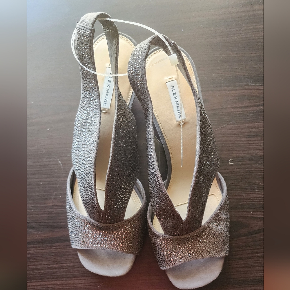 Alex Marie Slingback Fabric Heels